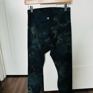 lululemon Align athletica Dark Tie-Dye Leggings